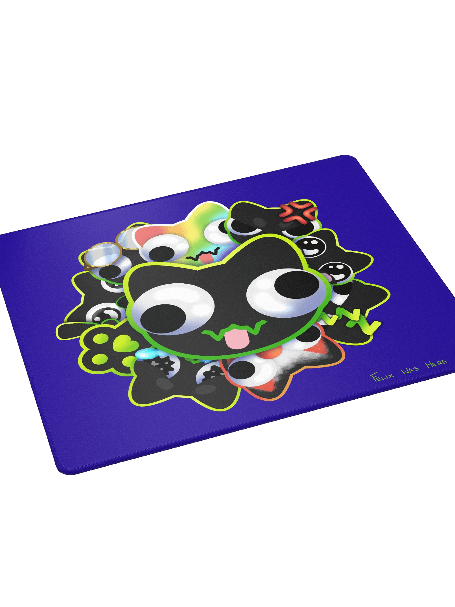 Mousepad Large - DerpBurst on Blue product image (4)