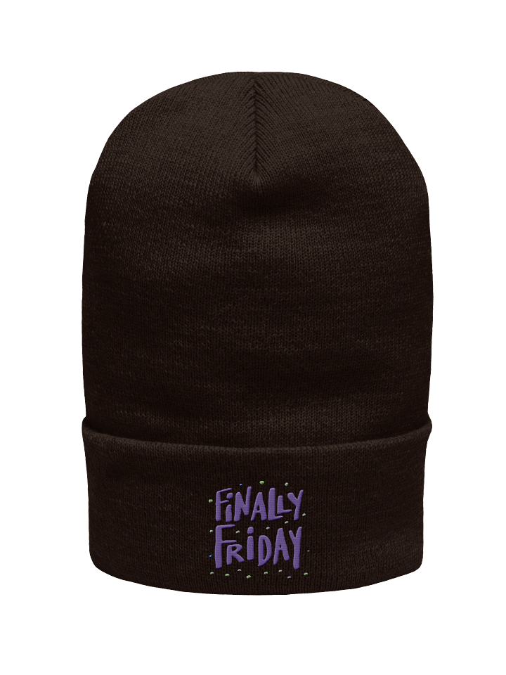 Finally Friday Cuffed Beanie product image (1)