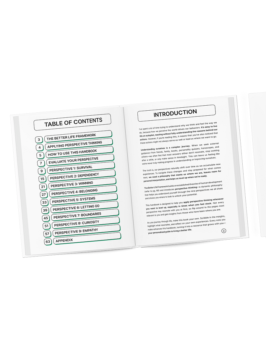 Understand Yourself: The Better Life Handbook (Advance Reader's Copy) product image (3)