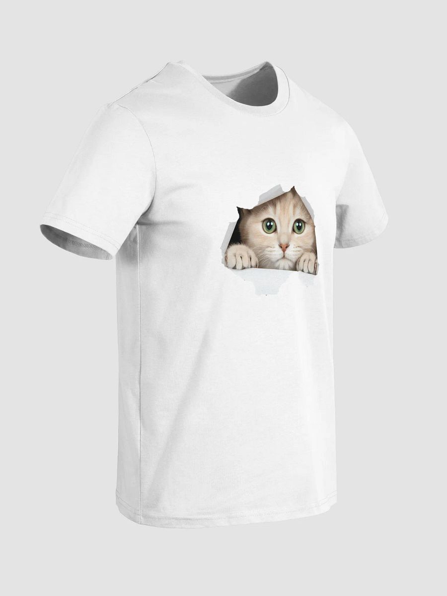 Peekaboo Kitty Organic T-Shirt product image (23)