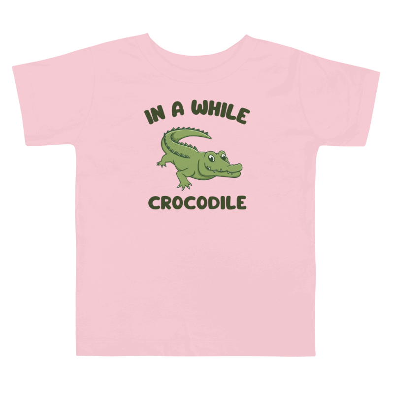 In a While Crocodile Toddler T-Shirt product image (11)