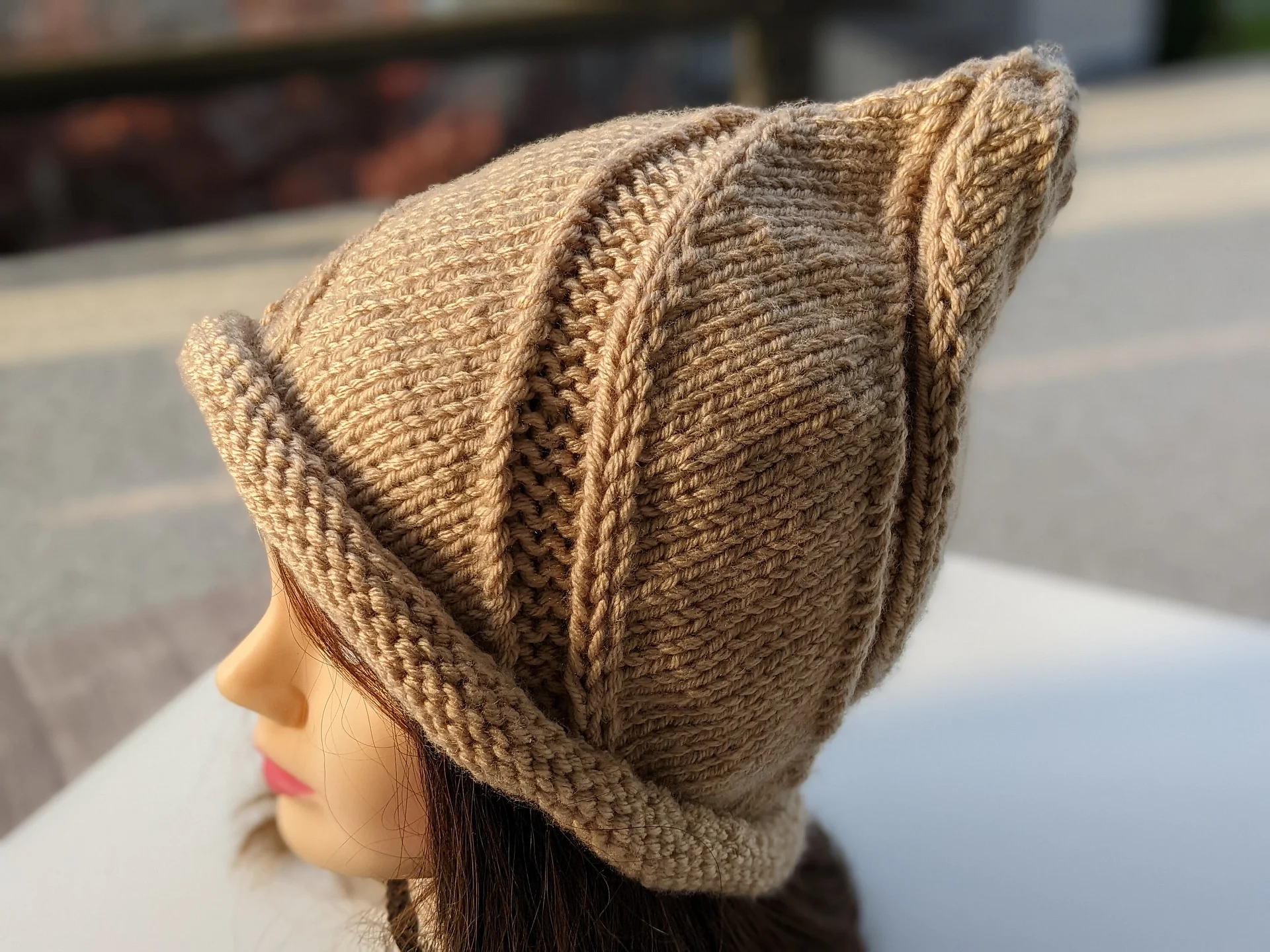 Swirl Witch Knit Hat Pattern product image (6)