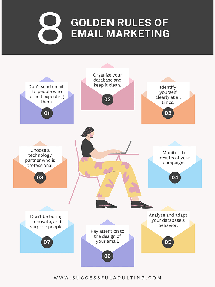 8 Golden Rules of Email Marketing product image (1)