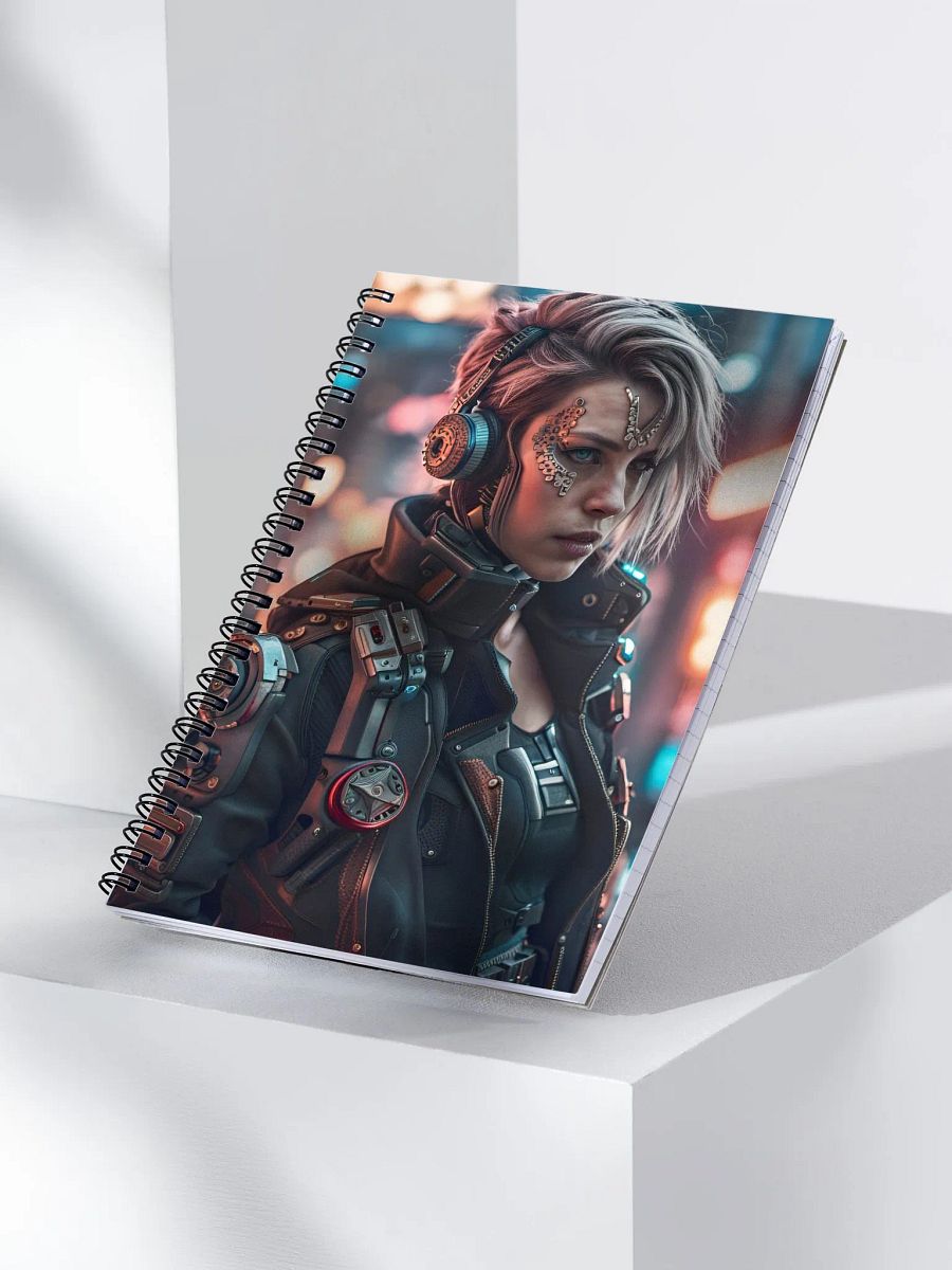 Cyberpunk Female Notebook product image (3)