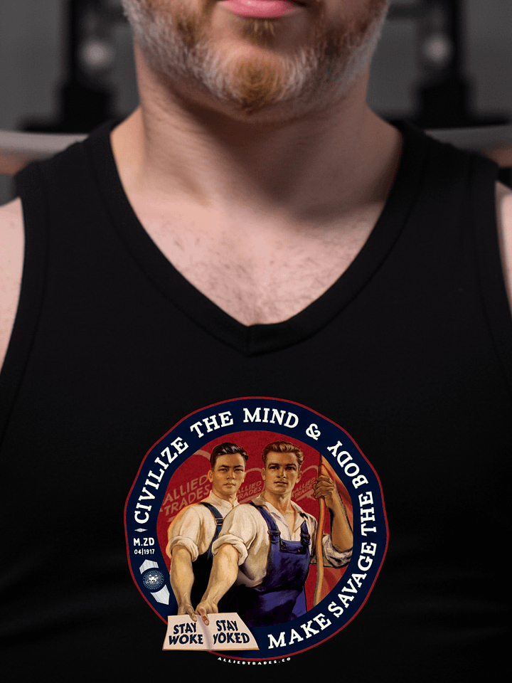 Stay Woke! Stay Yoked! Tankie Top! product image (1)