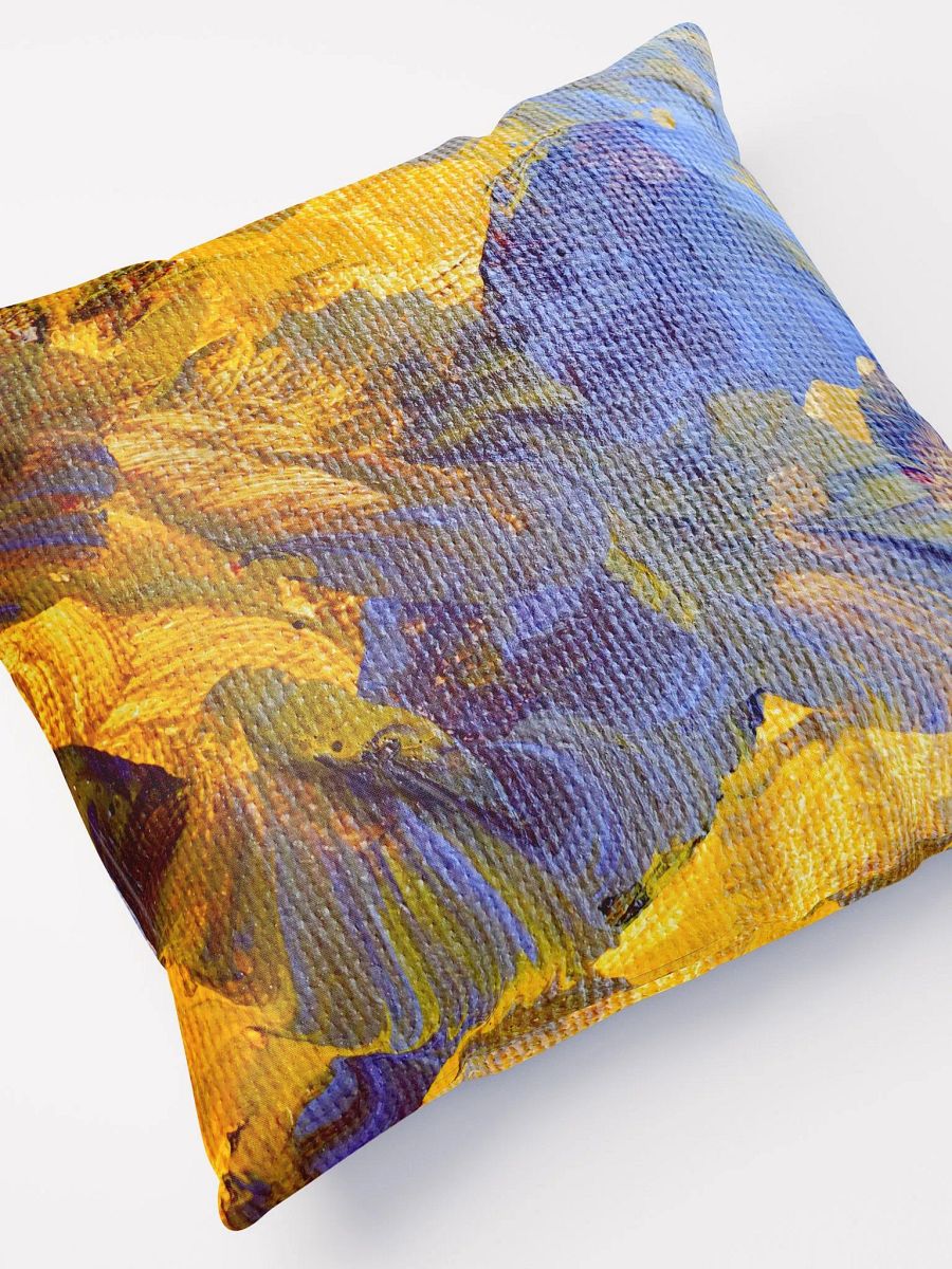 Retro Floral Abstract Throw Pillow product image (7)