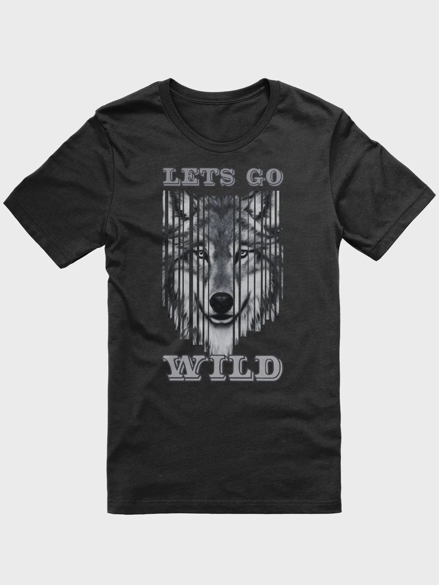 Wild wolf, lets go wild t-shirt product image (1)