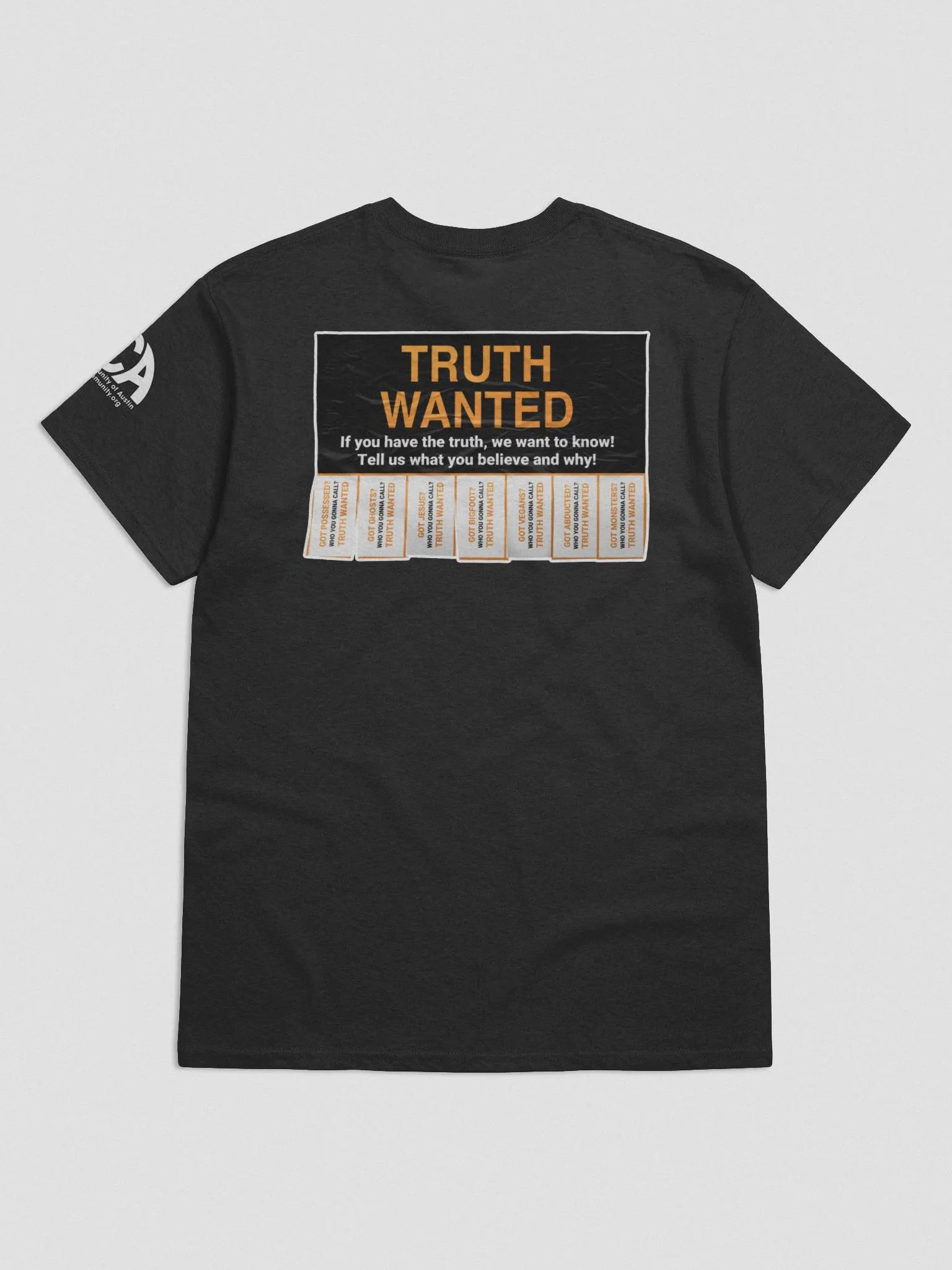 Truth Wanted Short Sleeve Unisex T-Shirt (Limited Edition - June 2022) product image (1)
