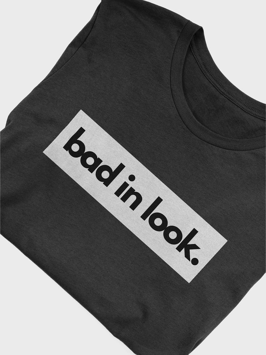bad in look. Black Tshirt with Bald Waga on Back product image (5)