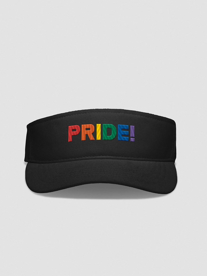 LGBTQIA+ Embroidered Pride Visor product image (1)