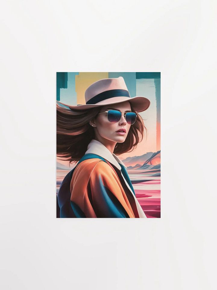 Abstract illustration of a Woman Poster - 11 product image (3)