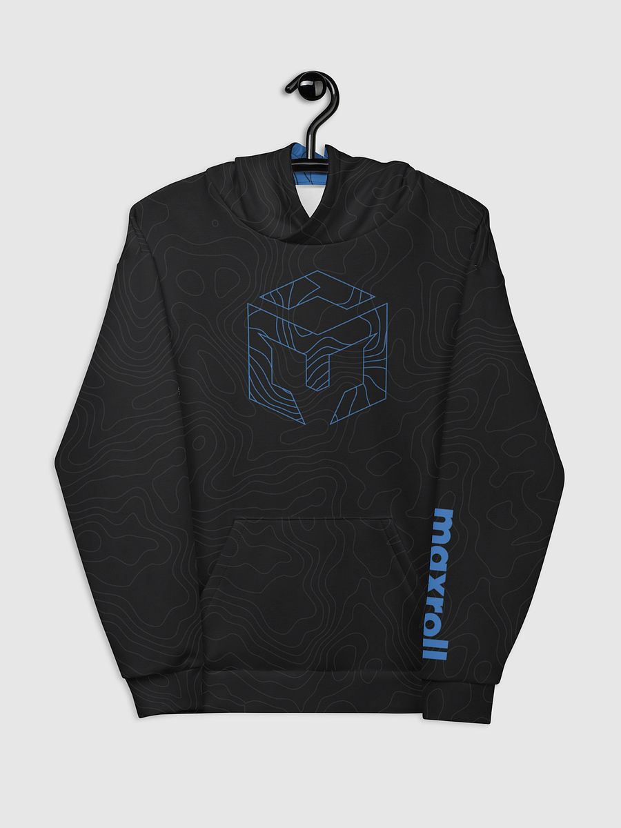 Maxroll Abstract Black Hoodie product image (5)