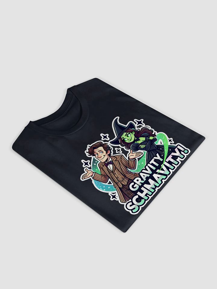 Defying Gravity Schmavity Tee – AS Colour Unisex Premium Musical Sci-Fi Mashup Shirt product image (2)