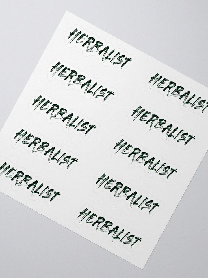 Herbalist Kiss-Cut Stickers product image (2)