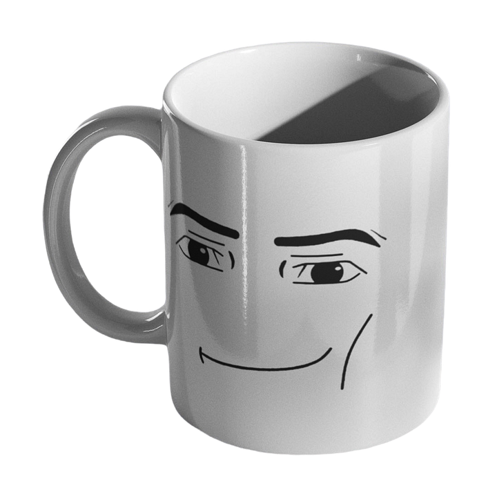 Roblox Face Mug and Plate 