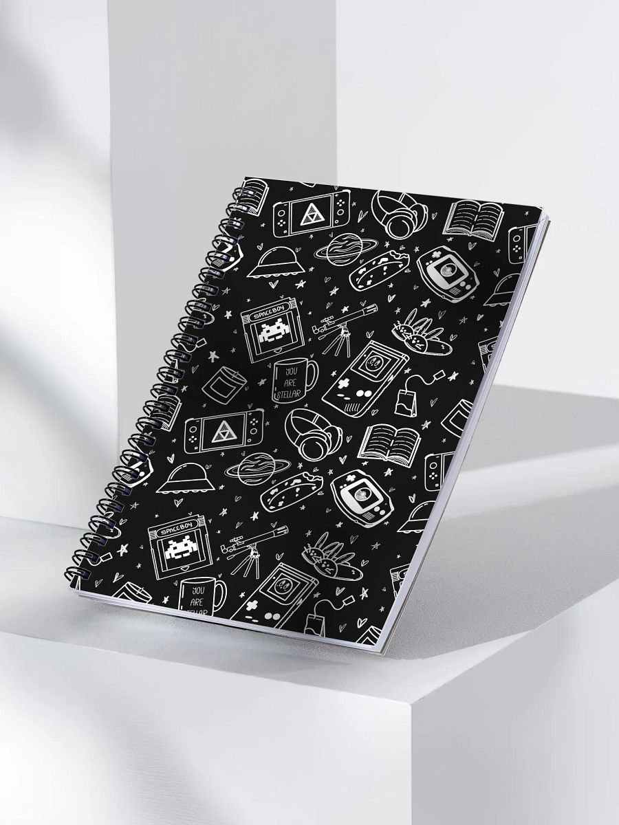Doodle Spiral Notebook product image (3)