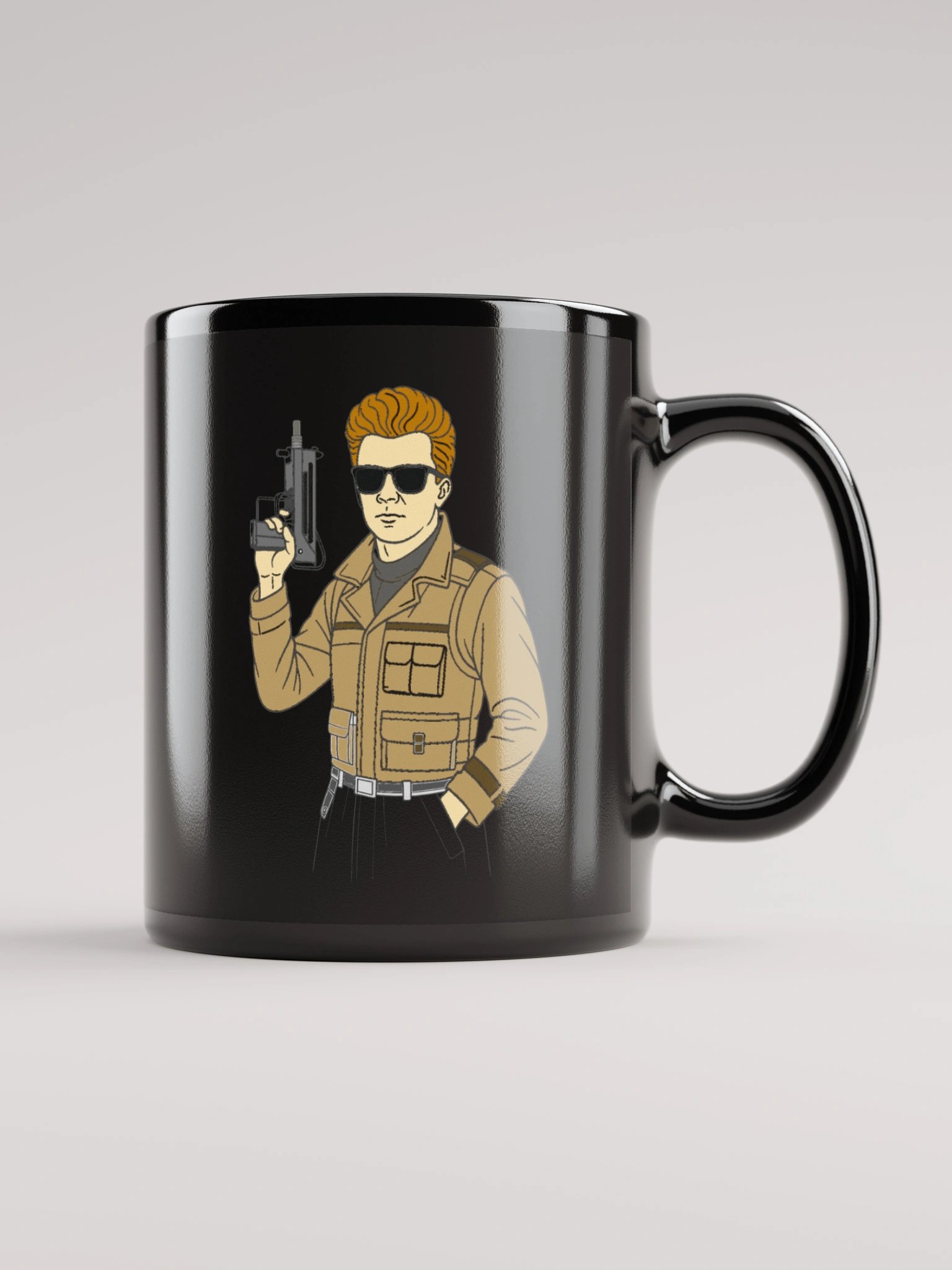 Retro 80's guy mug product image (2)