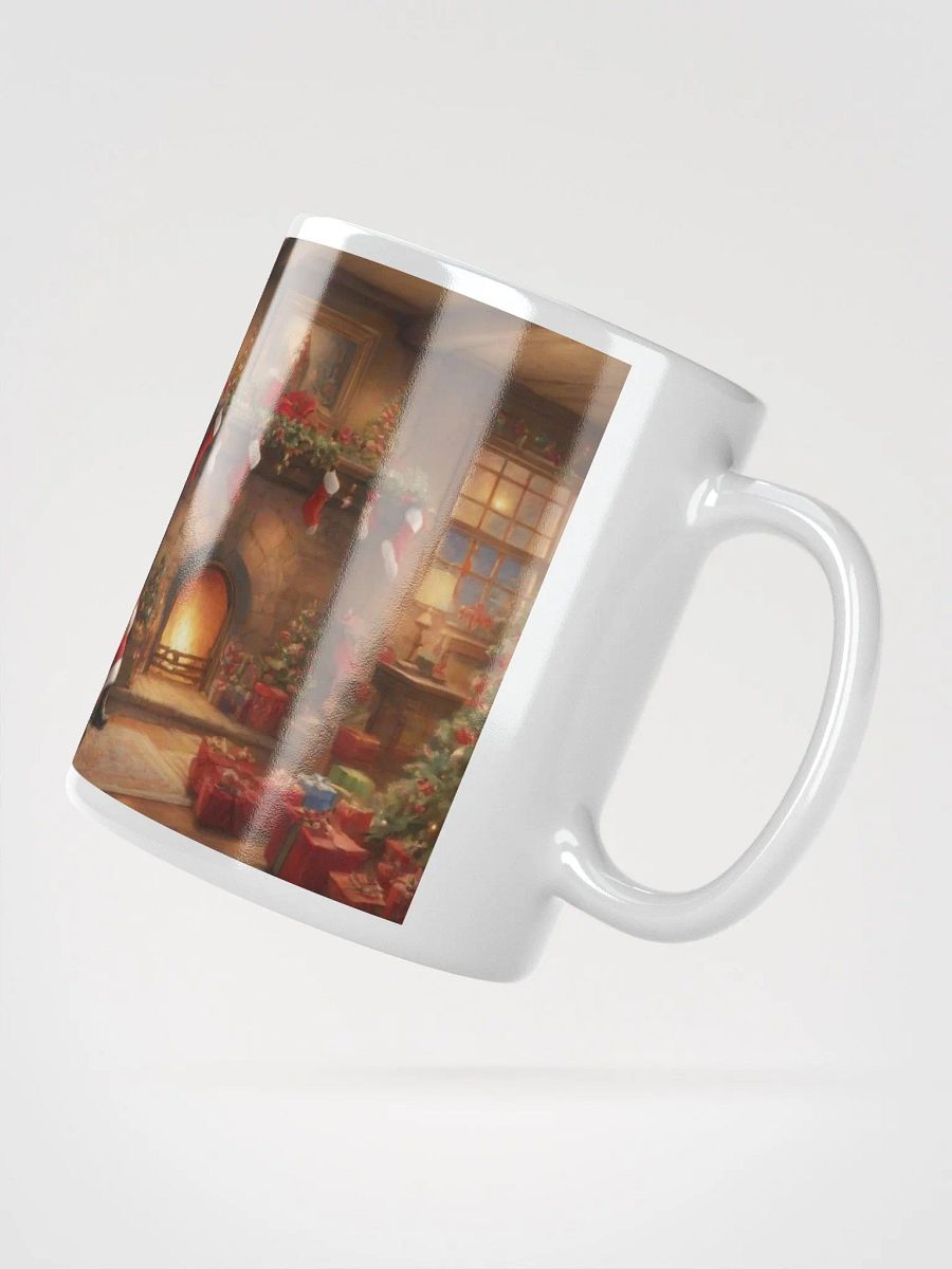 545-Christmas Mugs, Santa Claus Decorations-Mugz WGM78, White Glossy Mug-Ceramic-Christmas-Santa's Cozy Interlude product image (5)