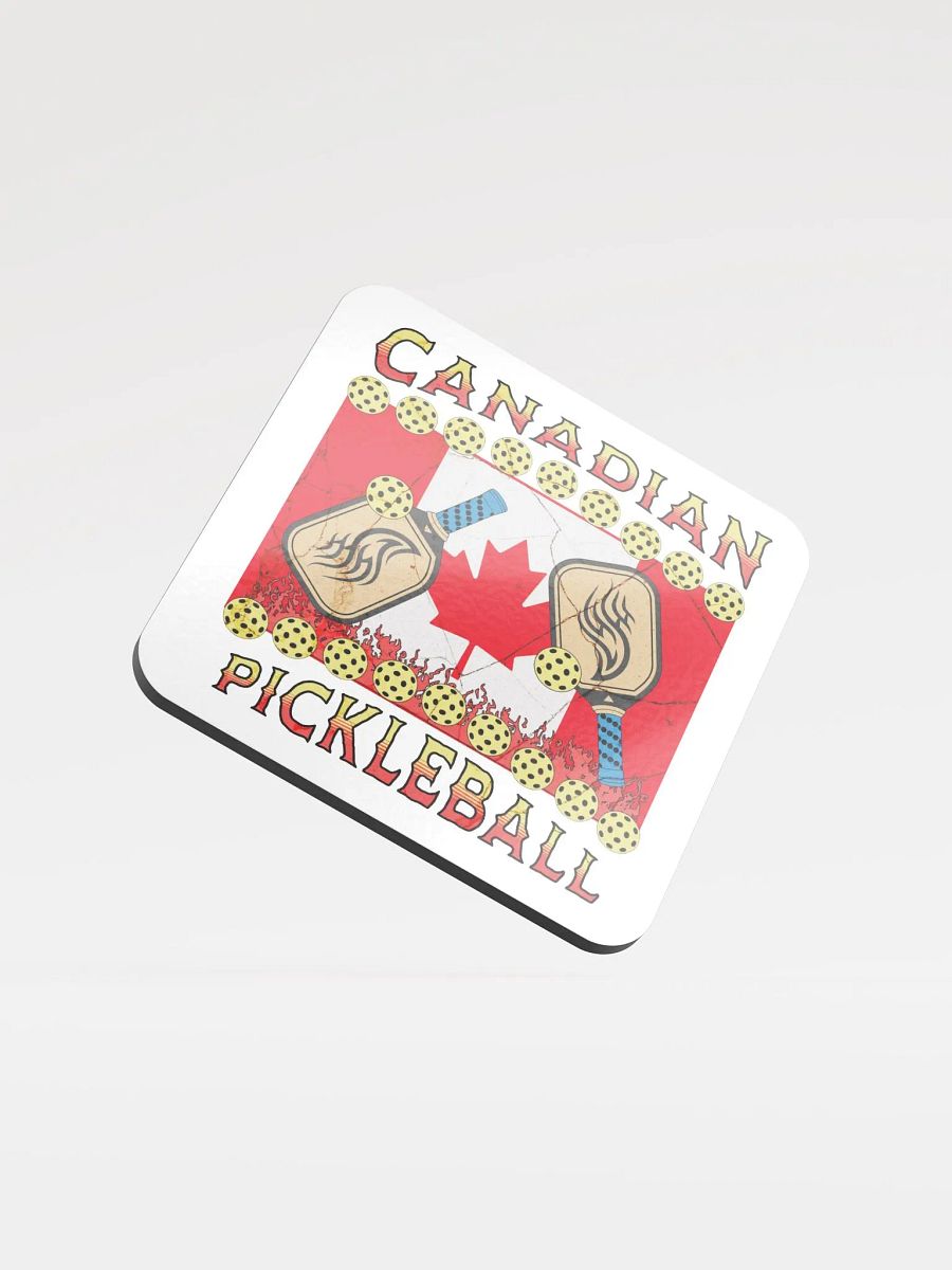 Canadian Flag Pickleball Flame Coasters product image (1)
