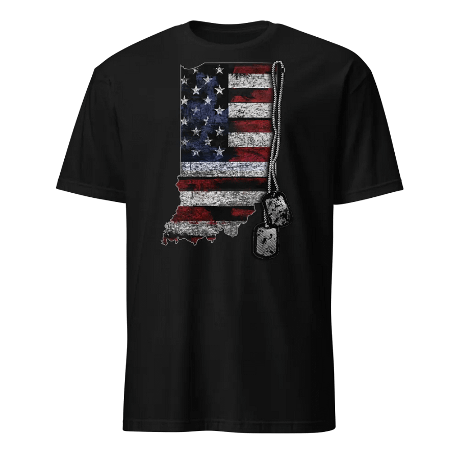 Indiana Veteran Dog Tags product image (1)