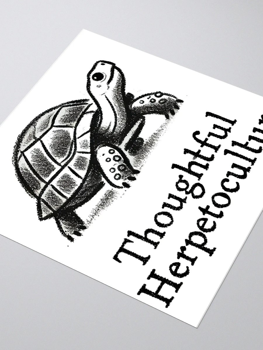 Thoughtful Herpetoculture Sticker product image (7)