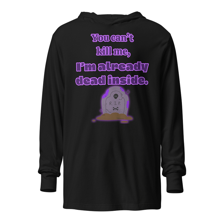 R.I.P. Inside Hooded Long Sleeve Tee product image (1)
