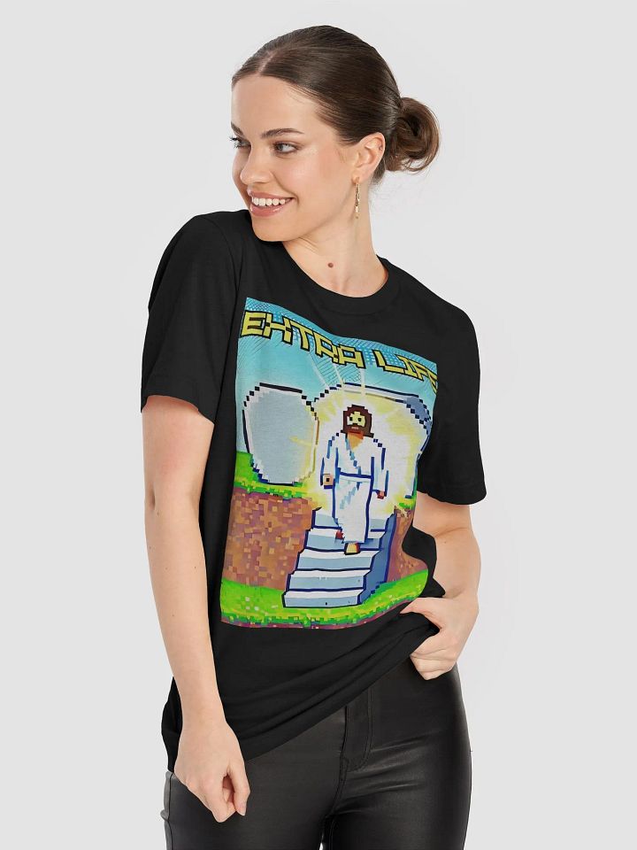 Jesus Christ Extra Life Christian Game Shirt product image (1)