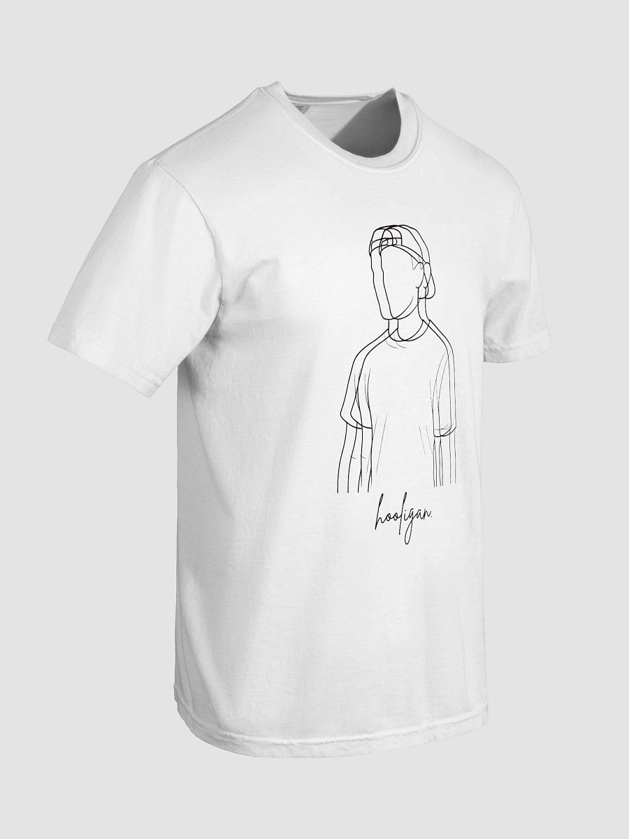 Hooligan Black Outline T product image (38)
