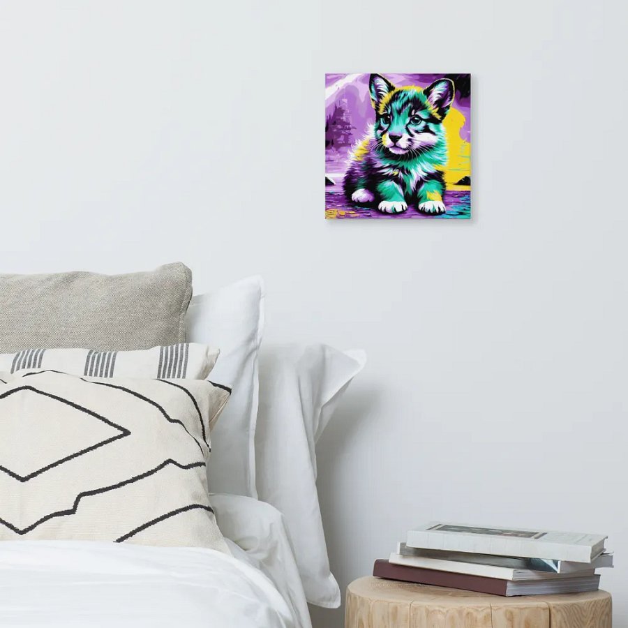 Cute Cat Digital Painting - v1 product image (6)
