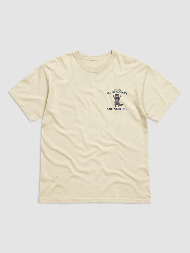 Nervous Systems Raccoons Graphic Tee product image (1)