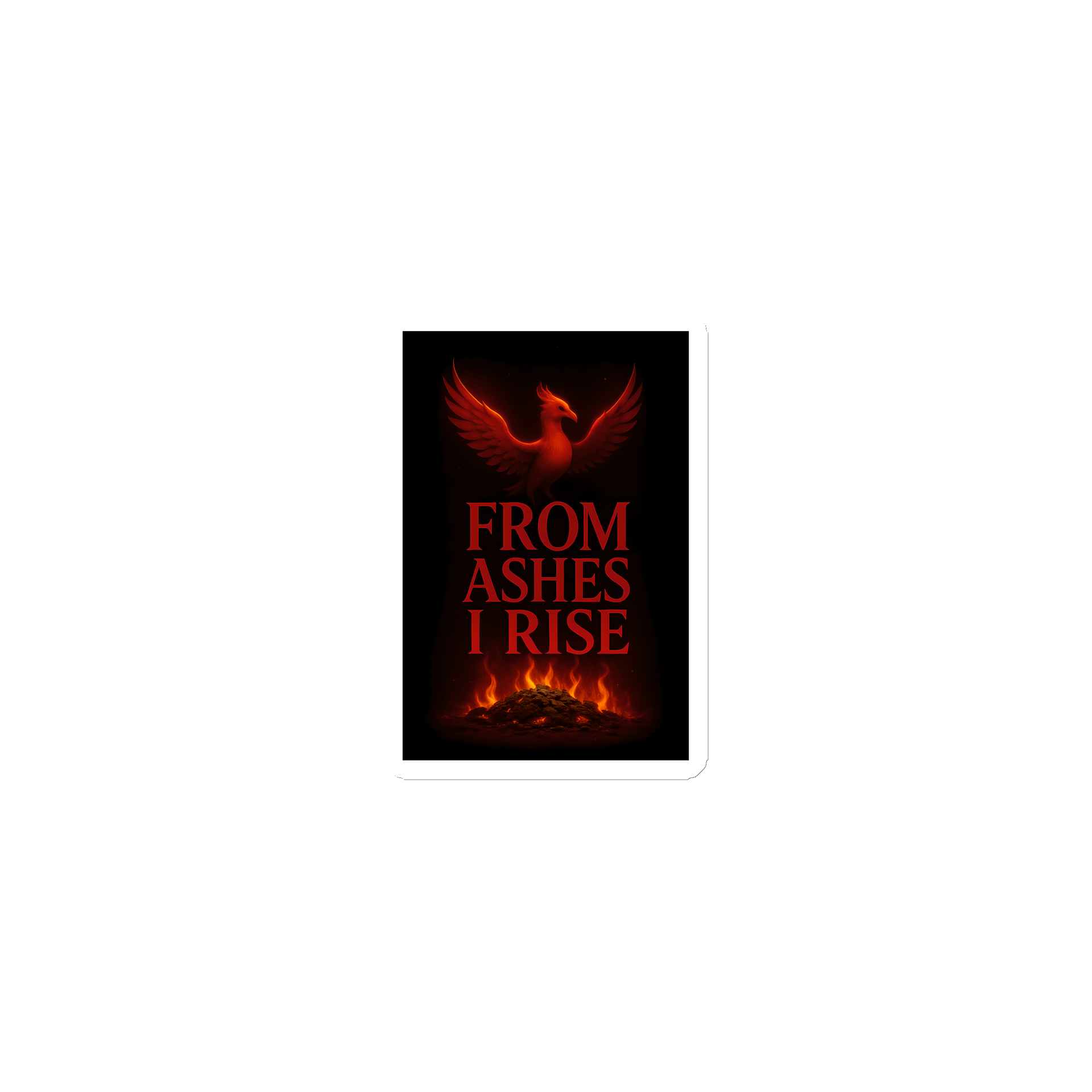 From Ashes I Rise Magnet product image (1)