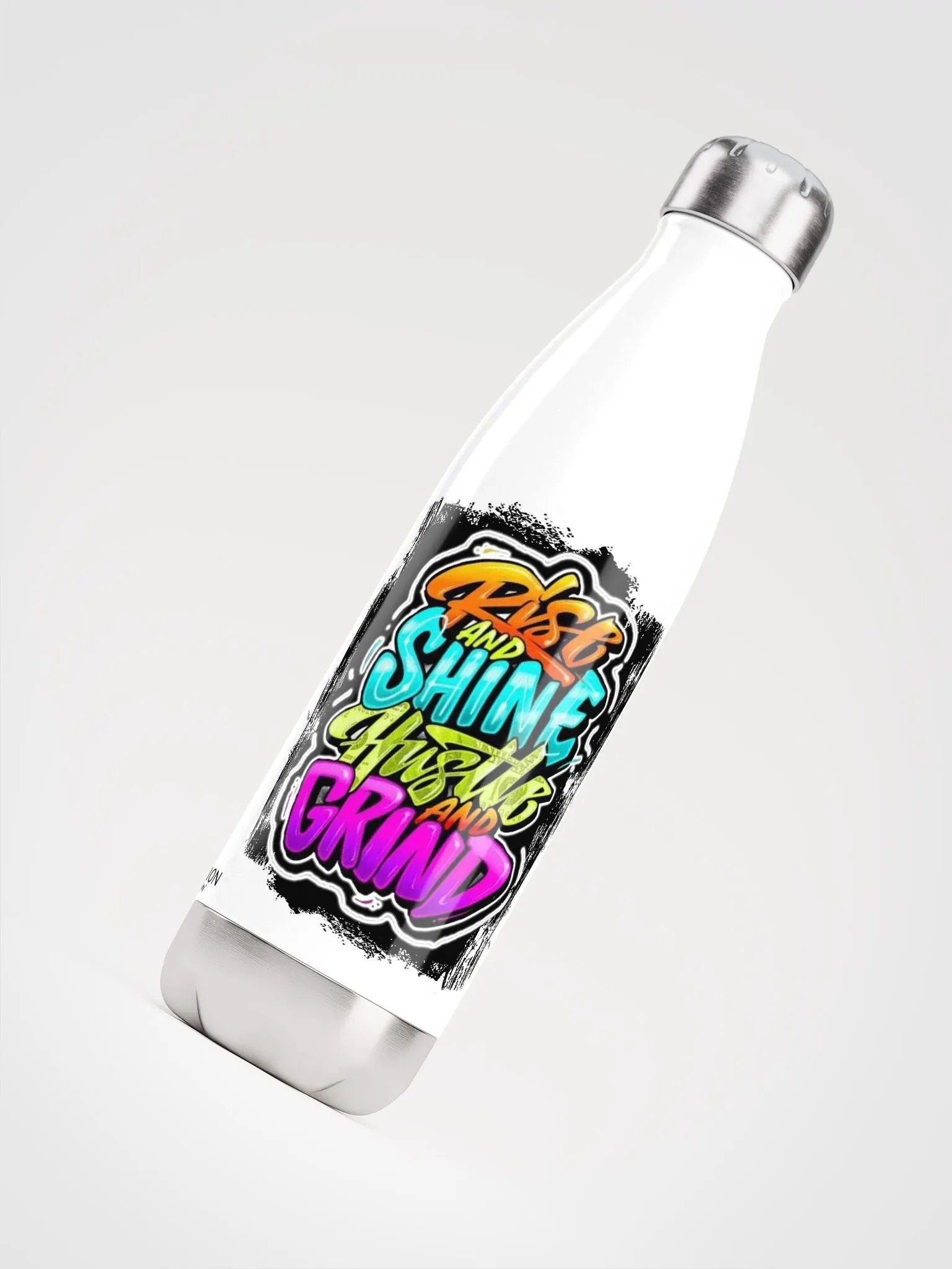 Rise and Shine Stainless Steel Water Bottle product image (2)