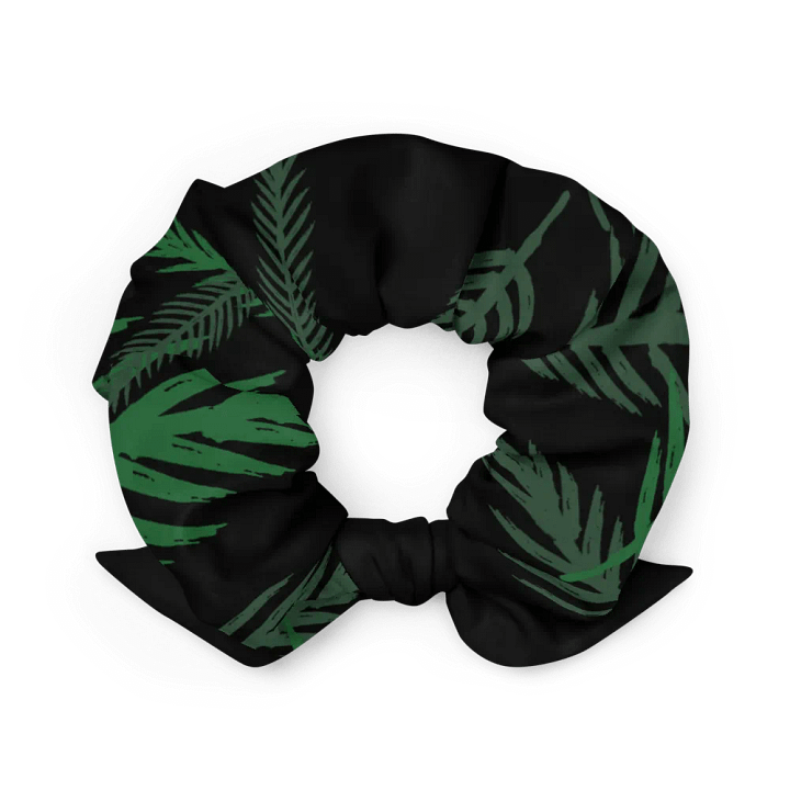 JoBeths' All-Over Print Scrunchie Black & Green product image (2)