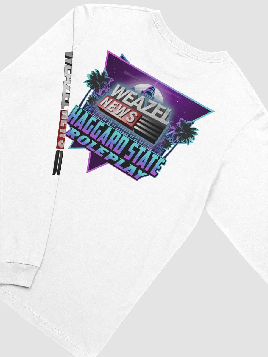 Bella+Canvas Supersoft Weazel News HSRP Long Sleeve T-Shirt product image (4)