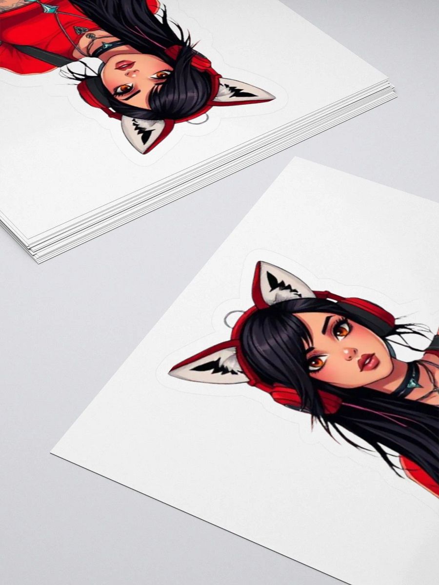 Vibrant Foxtrot Kiss Cut Stickers product image (4)