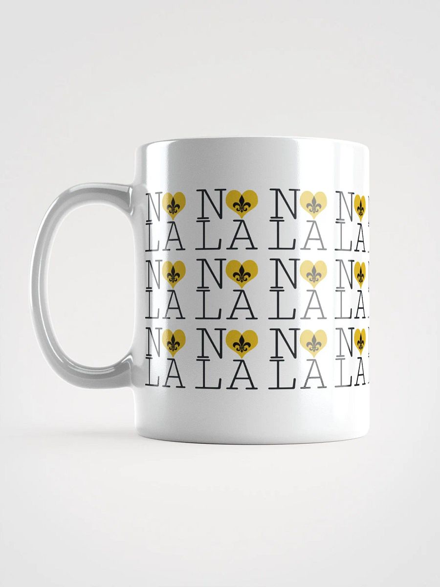 I LOVE NOLA **LEGACY MUG** (GOLD HEART INFINITY WALL) product image (6)