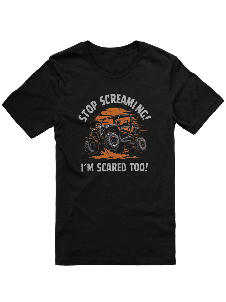 Stop Sceaming Print on Bella Canvas Tee product image (2)