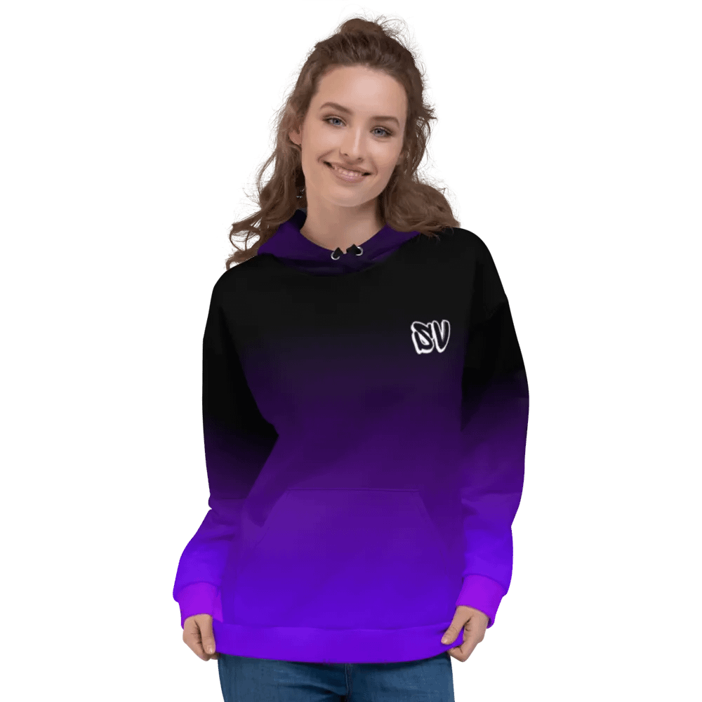STRAIGHT VIBIN NEON COLOR FADE STYLE SASUKE UCHIHA HOODIE product image (3)