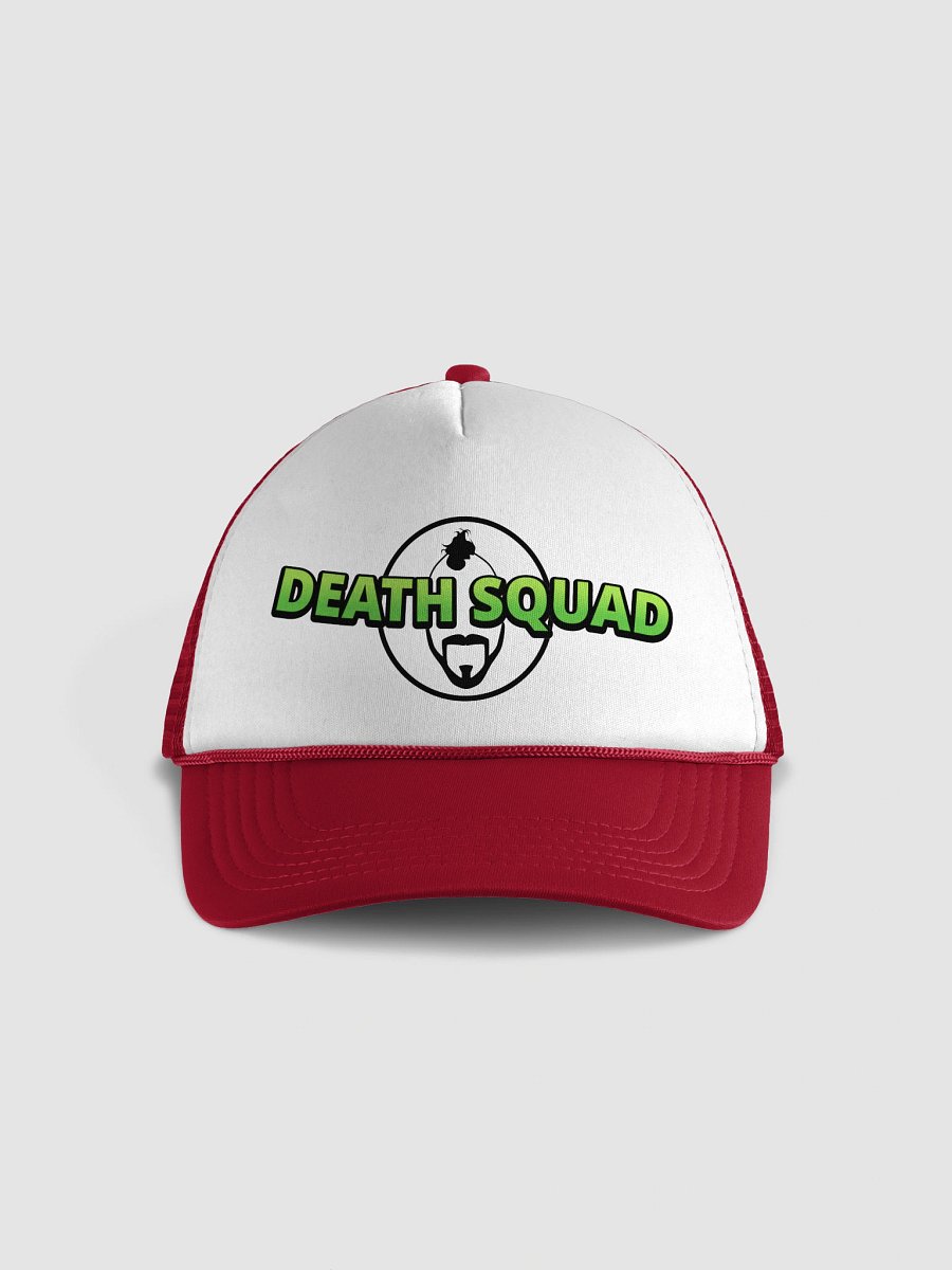 Death Squad Slime Foam Trucker Hat Red product image (1)