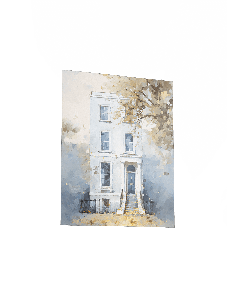 October Townhouse Art Print product image (6)