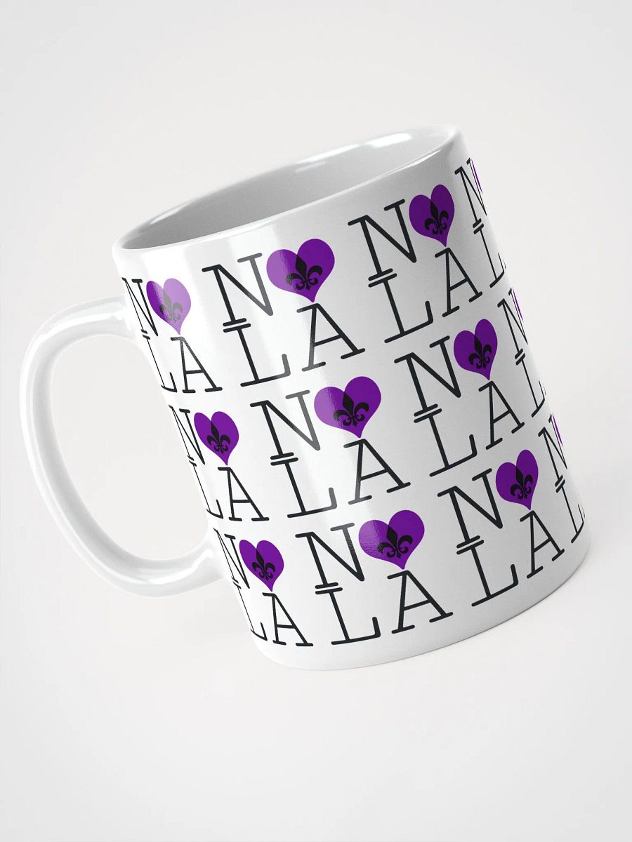 I LOVE NOLA **LEGACY MUG** (PURPLE HEART FULL INFINITY) product image (8)