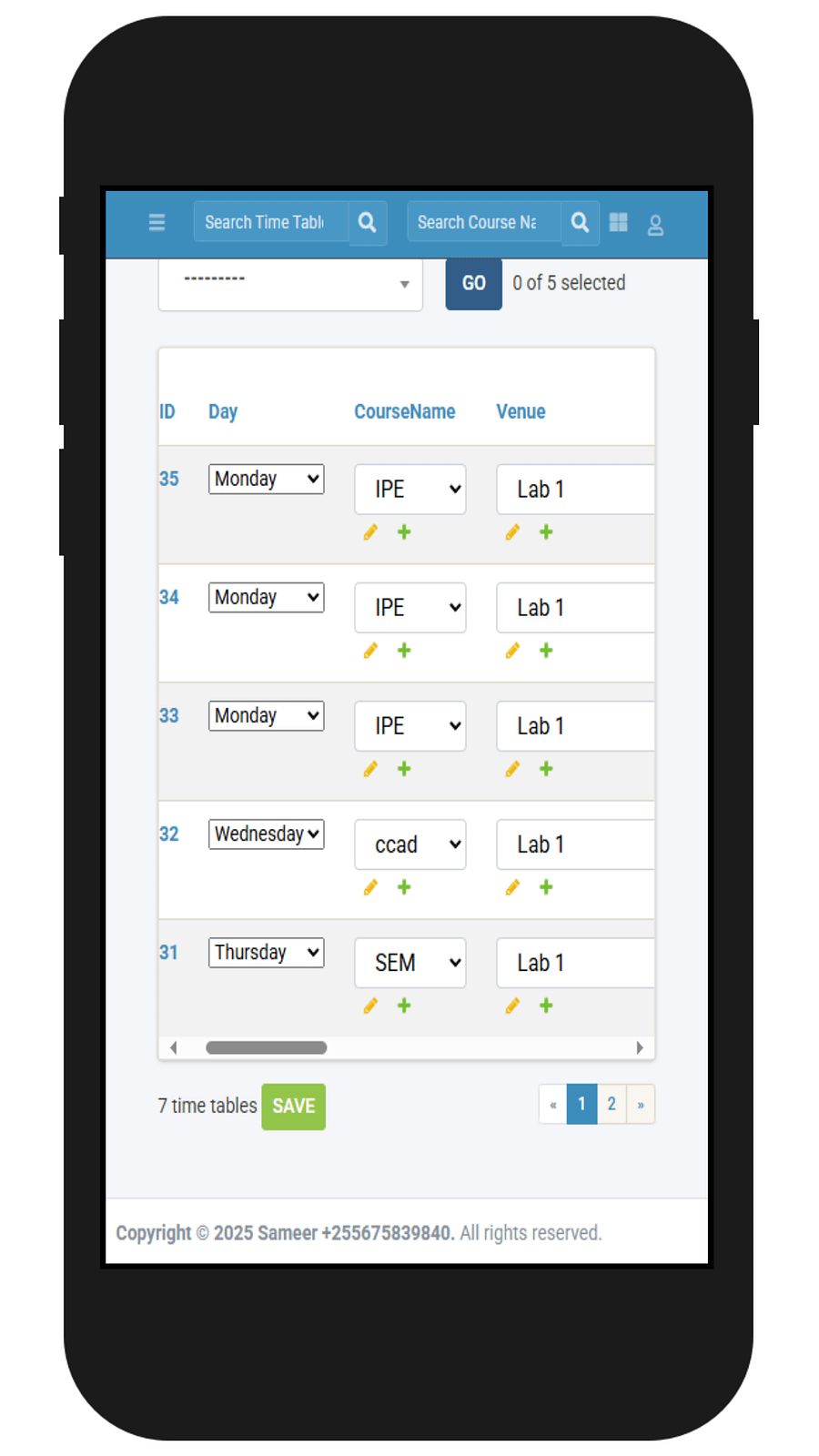 College TimeTable System product image (6)