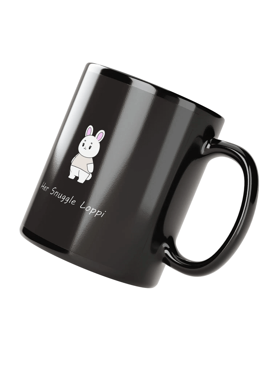 Her Snuggle Loppi Black Mug product image (1)