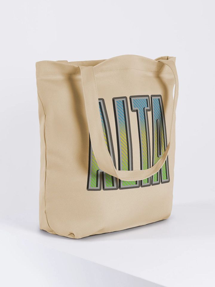 Alta Alberta Vibrant Striped Tote Bag product image (4)