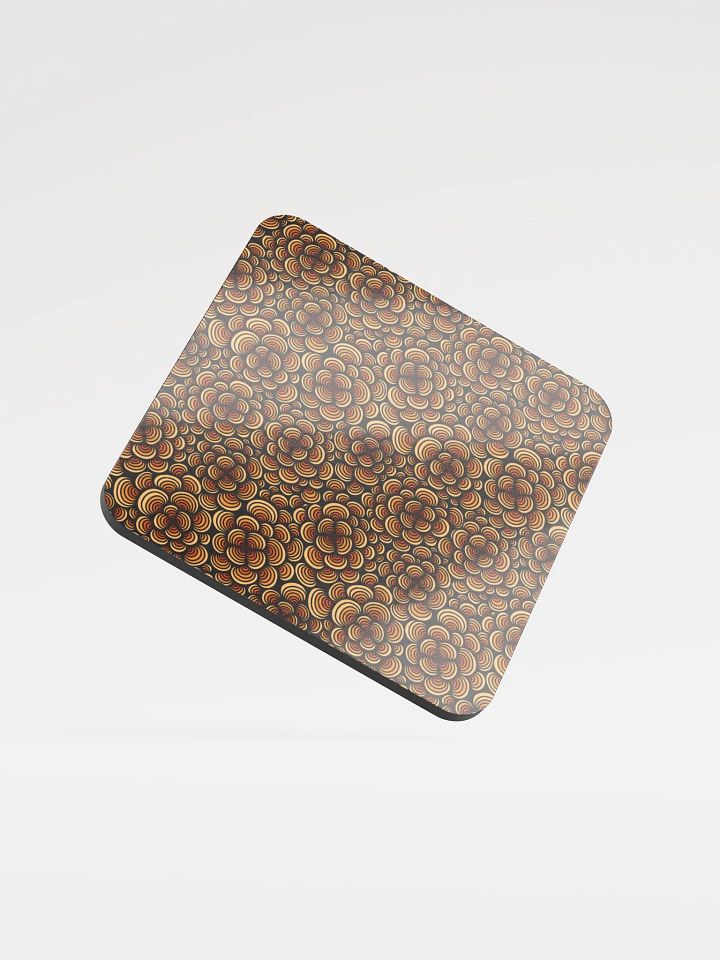 Bronzed Rosette Coaster Set product image (1)