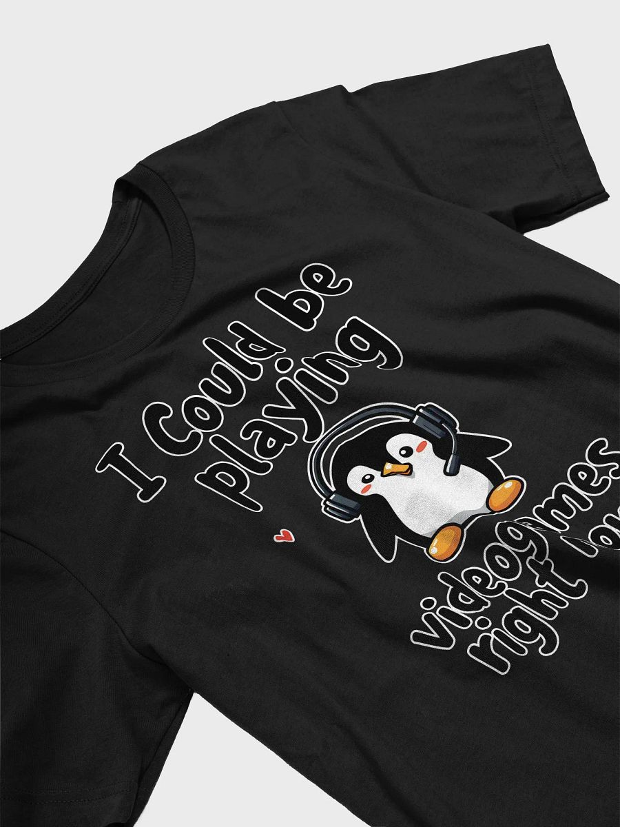 Cute Penguin I Could Be Playing Videogames Right Now product image (28)