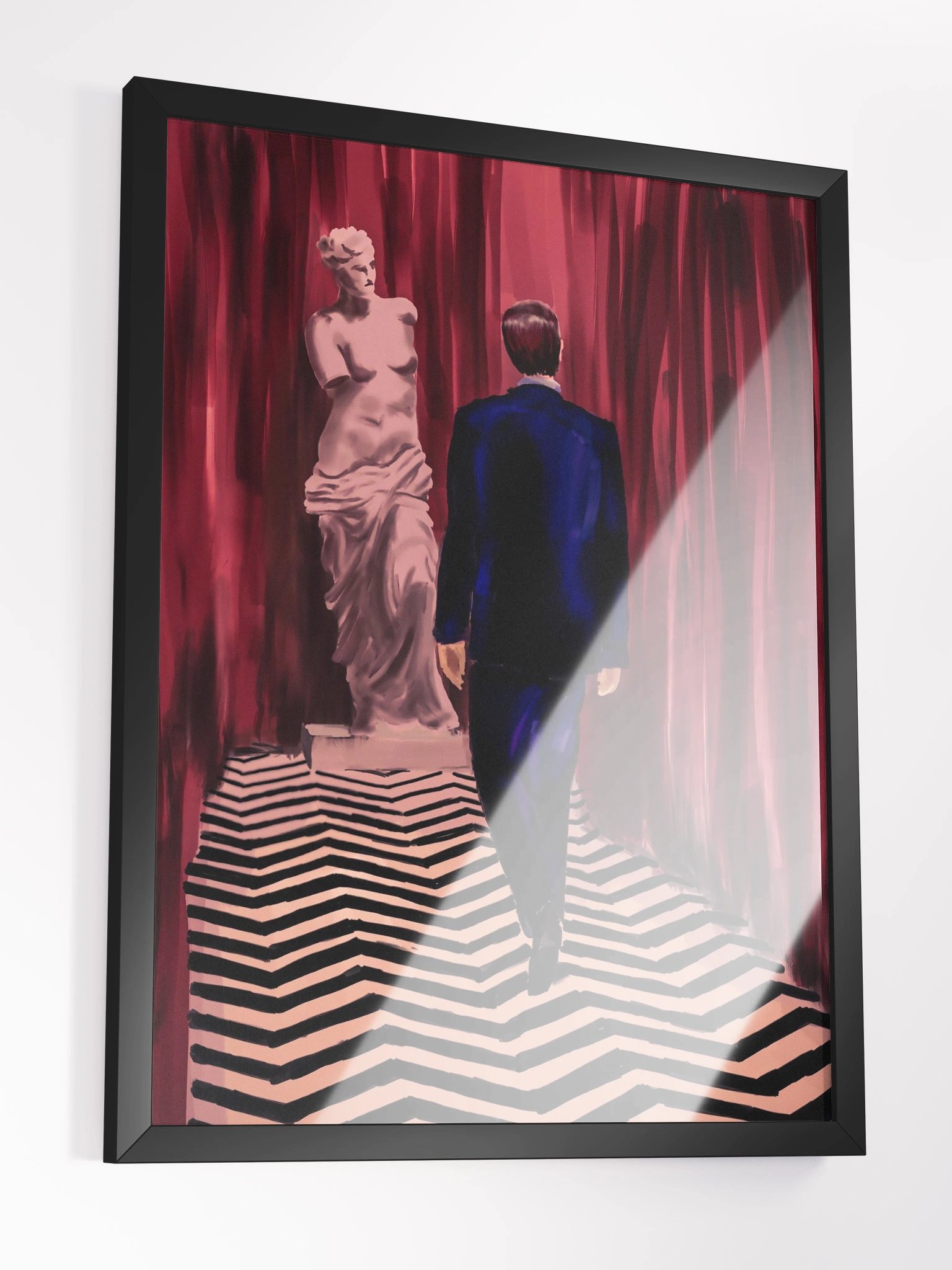 Red Room Framed Poster product image (3)