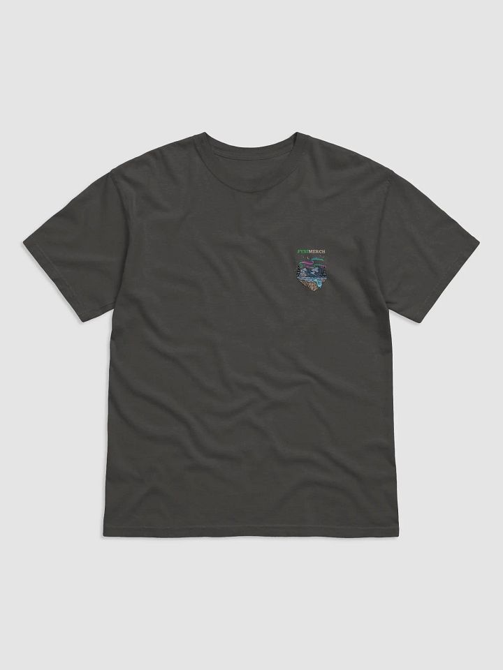 Aurora Borealis Heavyweight Organic Cotton t-shirt product image (4)