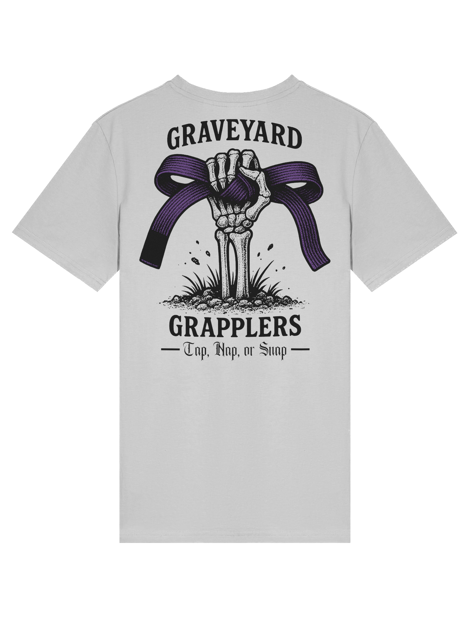 Graveyard Grapplers Ranked Tee | Purple Belt product image (2)