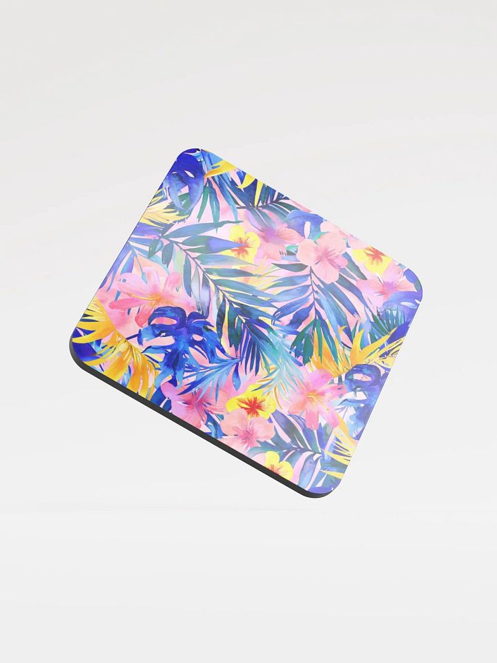 Tropical Floral Purple Coaster product image (1)